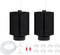 ALEGI Bio Sponge Filter with Ceramic Media for Clear Aquariums, 2 Pack (10-40 Gallon) for Betta Fry Shrimp Tiny Fish