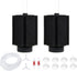 ALEGI Bio Sponge Filter with Ceramic Media for Clear Aquariums, 2 Pack (10-40 Gallon) for Betta Fry Shrimp Tiny Fish