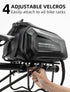 ROCKBROS Bike Rack Bags - Large Hard Shell Bicycle Rear Rack Bag, Bike Trunk Bag, Ebike Battery Bag, Saddle Bag