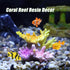 Aquarium Coral Reef Decor, Artificial Resin Coral Decoration Ornaments for Goldfish Betta Fish Tank Accessories