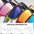 Nitrogen Polarized Wrap Around Sport Sunglasses, UV400, for Men Women, Driving Fishing Running