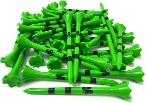 NorthPointe 3 ¼ Neon Plastic Golf Tees - Highly Visible Bright Colors, Easy to Find Golf Tees in Bulk