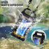 IP68 Waterproof Dry Bag, 2L Roll Top Waterproof Pool Bag with Phone Pouch, Large Waterproof Phone Pouch for Boating &
