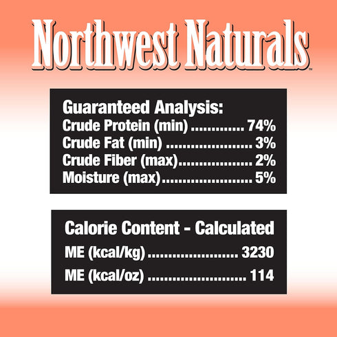 Northwest Naturals Raw Rewards Freeze-Dried Shrimp Treats for Dogs and Cats, Healthy, 1 Ingredient, 1 Oz