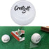 Youngy Portable Flat Shaped Golf Ball Putting Training Aid Lightweight Golf Practice Balls