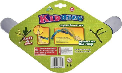 Kid Rang Boomerang - Designed Specifically for Kids, Great Boomerang