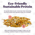 Sustainable Insect Protein Dog Treat for Canine Health, Pumpkin and Goji Berry Flavor, 6 Oz Resealable Bag
