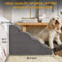 Curved Dog Stairs Ramp for High Beds, 4-Step for Small Dogs and Cats, Removable Washable Pet Stairs, Non-Slip Indoor