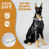 Stainless Steel Dog Chain Collar, 19mm Cuban Link with Snap Buckle and Dog Tag for Puppy Small Medium Large Dogs (24")