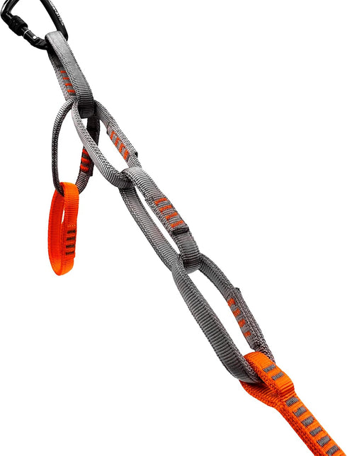 GM CLIMBING 23kN Nylon Safe Chain, CE UIAA Certified 16mm Sling for Personal Anchor Tether System
