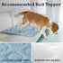 QMAX>0.5 Summer, 36x27,Blue LE SURE Dog Cooling Mat for Large Dogs - Breathable Thin Cool Crate Pad with Chill Cold