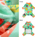 Fitwarm Easter Egg Dog Pajamas, Holiday Clothes for Small Dogs, Lightweight Velvet Pet Outfit (Light Green, Orange,