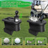 Golf Cart Ball Washer and Club Cleaner Kit, with Golf Towel for EZGO, Club Car, Yamaha, Universal & Detachable
