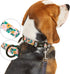 Dog Collar for Small Dogs, Floral Design with Quick Release Safety Buckle, Soft Comfortable Cute Pet Collar