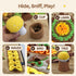 3124 Interactive Dog Snuffle Mat for Slow Feed & Digestion Support - Large in, Multicolor Mat with Washable Fleece