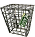 KUFA Sports Vinyl Coated Wire Bait Cage, Size: 7"x6"x4", Black 27-091