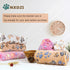 Dog Blankets for Large Dogs, 3 Pack Washable 41" x 31", Fuzzy Soft Pet Mat Throw Cover, Cute Paw Pattern, Waterproof