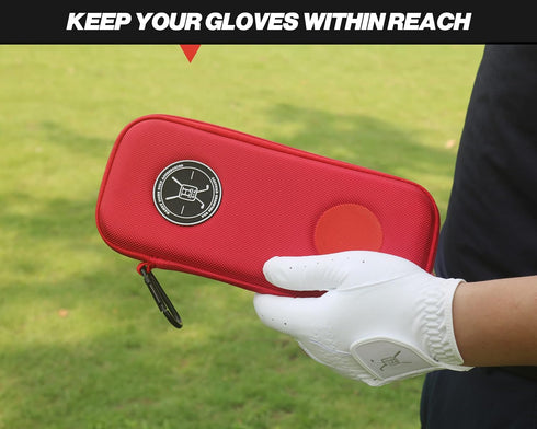 Handy Picks Performance Golf Glove Case, Holder That Protects and Keeps Golf Gloves Neat and Dry