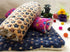 FJWYSANGU Pet Blanket, Premium Fluffy Flannel Cushion, Soft and Warm Mat for Dogs, Small Size, Yellow Stars