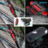 Rechargeable Bike Lights Set, Ultra Bright Bicycle Rear Lights for Night Riding, Waterproof 4 Modes