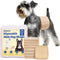 MICOOYO Disposable Male Dog Wraps, Male Dog Diapers Disposable with Wetness Indicator,