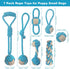 7 Pack Puppy Rope Toys, Dog Tug Rope for Small Dogs, Teething Rope for Chewing and Cleaning Teeth