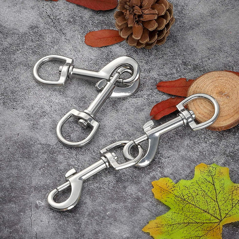 3 Inch Swivel Snap Hooks, 12Pcs Heavy Duty Pet Leash Hooks for Dog Leash DIY Crafts Project