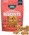 Jinx Oven-Baked Salmon Bone Broth Biscuit Dog Treats - Crunchy, All Natural,