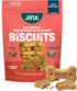 Jinx Oven-Baked Salmon Bone Broth Biscuit Dog Treats - Crunchy, All Natural,