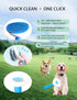 6 Dog Cat Grooming Kit, Brushes, Dematting Rake and Comb, Nail Clipper, Nail File, Flea Comb (Blue Kits)