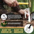 Heavy Duty Camping Tent Stakes, Metal Tarp Spikes and Inflatable Tent Pole Pins (6 Pack)