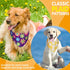 Weewooday 8 Pieces Dog Bandanas, Summer Flower Print Triangle Bibs Floral Puppy Scarf Accessories for Dogs Cats