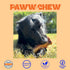 100% 7-8 (3 Pack) PAWW CHEW Natural Dog Bones, Single Ingredient inc Made in USA, Extra Large, Grass-Fed Beef Marrow