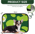 14"x18", 2 Pack Qeils Reusable Puppy Pads for Small Dogs, Washable Pee Pads with Non-Slip , Absorbent Leakproof Mat