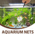 2pcs Cabilock Extendable Telescopic Fishing Mesh Nets with Fine Black Mesh, Small Aquarium Shrimp and Fish Catching