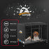 Dog Crate Cover 54 Inch, 600D Waterproof & Heavy Duty Kennel Crate Covers, Universal Fit for Most Wire Pet Crates