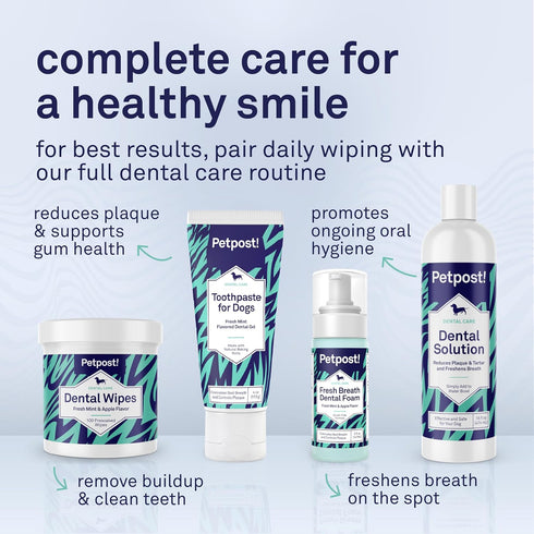 16 oz. Petpost | Dental Solution for Dogs - Water Additive that Eliminates Bad Breath - Dirt, Gunk, and Tooth Buildup