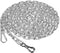 Tresbro Heavy Duty Dog Chains, 30FT Stainless Steel Tie Out Cable with Swivel Hook for Large Medium Dogs