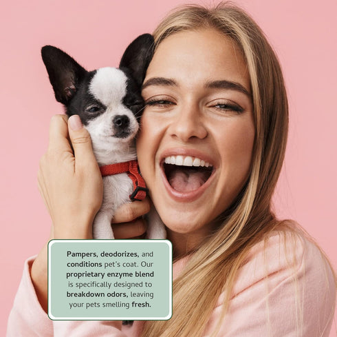 8 oz Begley's Pet Cologne and Deodorizer - Premium Essential Oil Dog Perfume Spray Long Lasting and Pet Odor Eliminator