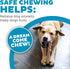 Outward Hound Dogwood Durable Chew Toys, Real Wood & Calming Hemp, 2-Pack, Medium
