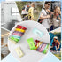 LLMSIX 28PCS Disposable Compressed Towels Tablets Portable Disposable Compressed Towels Reusable Cotton Facial Towel