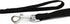 Long Dog Leash Free Range, 30 Foot Nylon Training Lead for Medium and Large Dogs, Black