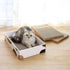 3 Packs Cat Scratcher Pad with Box, Durable Cardboard Refill, 3 in 1 Recyclable Cat House