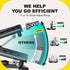 Twist Stepper with Resistance Bands, Mini Stepper Machine for Full Body Workout, 300LBS Weight Capacity