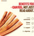 (6 Inch, 4 Pack), 100% 50% Natural Farm Jumbo Bully Sticks Odor Free, Extra-Thick Dog Chews - Fully Digestible Beef