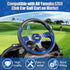 NOKINS 12.5" Universal Golf Cart Steering Wheel, Fits EZGO TXT&RXV Club Car DS&Precedent Yamaha