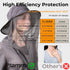 Flammi Mosquito Net Hat, Safari Hat with UPF 50+ Sun Protection, Boonie Hat for Men and Women