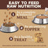 Primal Freeze Dried Dog Food Nuggets, Lamb, Complete & Balanced Meal, 14 oz