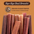 EVER FARM (6", 25 Pack) 100% Odor-Free Standard Bully Sticks Grass-Fed Beef Pizzle Dog Chews, Fully Digestible