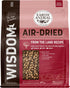 Earth Animal Wisdom Air Dried Dog Food, from The Land Recipe, Venison, Beef, Bison, 2 lb Bag, Made in USA
